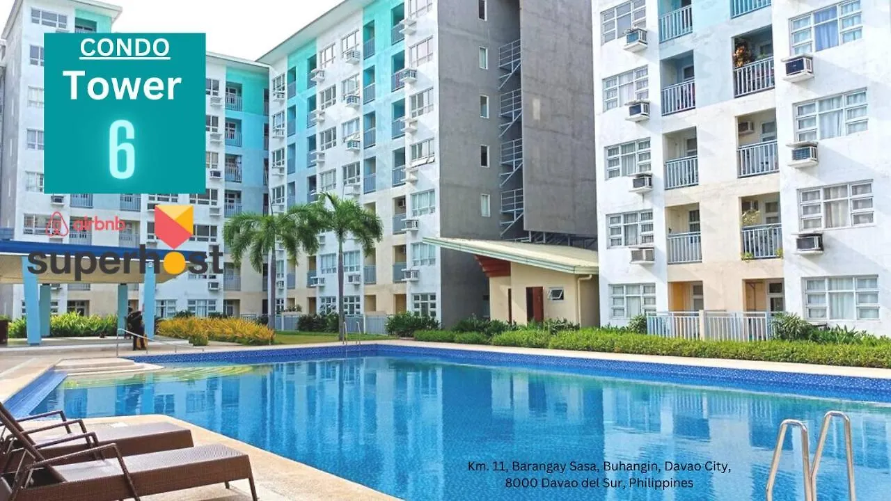 아파트호텔 4Th Floor - Sea View Of Seawind Condominium Davao City