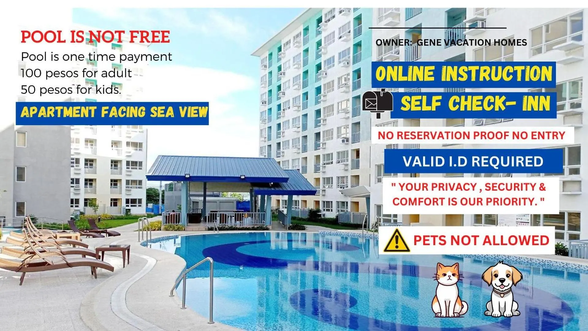 Davao City 4Th Floor - Sea View Of Seawind Condominium شقة فندقية